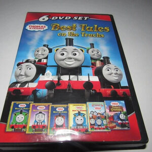 Thomas & Friends BEST TALES ON THE TRACKS (6 DVD Set)~Thomas,Percy,James,Gordan